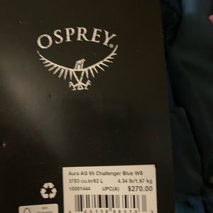 Osprey women’s Backpack